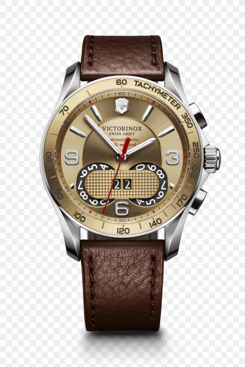 Victorinox Chrono Classic XLS Alpnach Chronograph Watch, PNG, 1000x1500px, Victorinox, Alpnach, Analog Watch, Brand, Brown Download Free