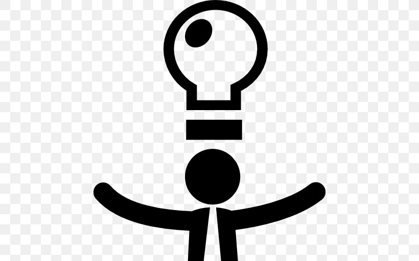Creativity Idea Clip Art, PNG, 512x512px, Creativity, Area, Black And White, Business, Businessperson Download Free