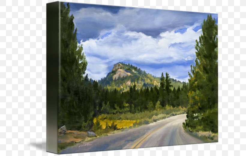 Sequoia National Park Mount Scenery Wilderness Painting Nature, PNG, 650x519px, Sequoia National Park, Art, California, Canvas, Cloud Download Free