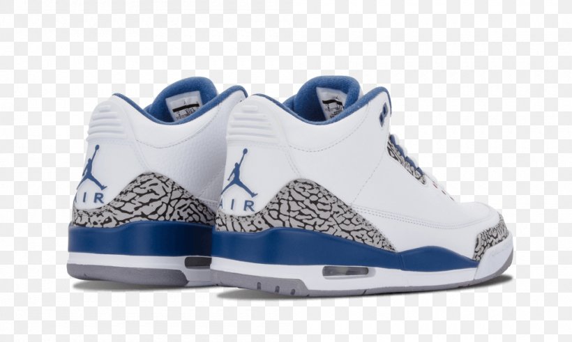 Air Jordan Blue Shoe White Sneakers, PNG, 1000x600px, Air Jordan, Azure, Basketball Shoe, Basketballschuh, Blue Download Free
