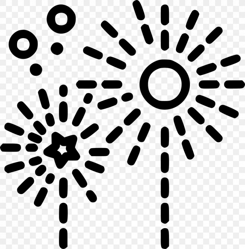 Clip Art Fireworks, PNG, 980x998px, Fireworks, Apng, Automotive Wheel System, Blackandwhite, Independence Day Download Free