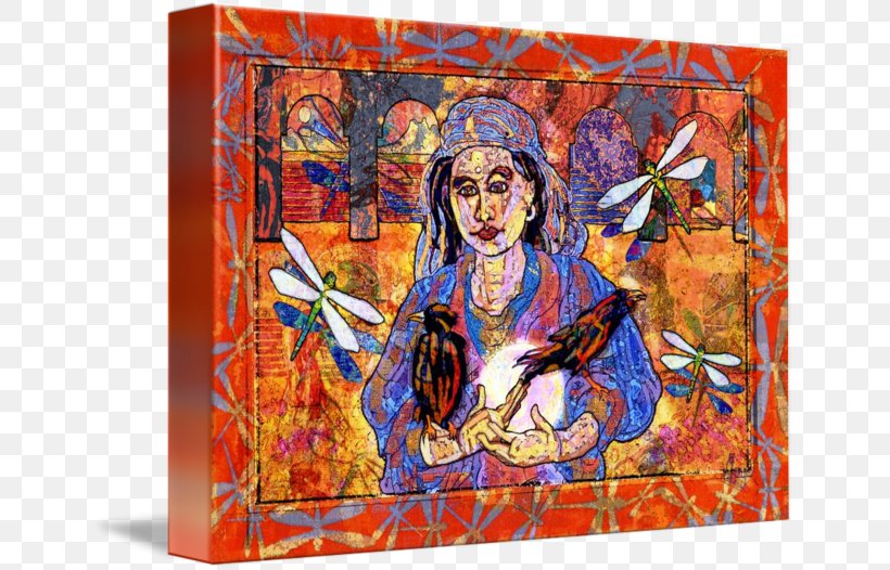 Painting Art Gallery Wrap Canvas Printmaking, PNG, 650x526px, Painting, Art, Canvas, Gallery Wrap, Goddess Download Free