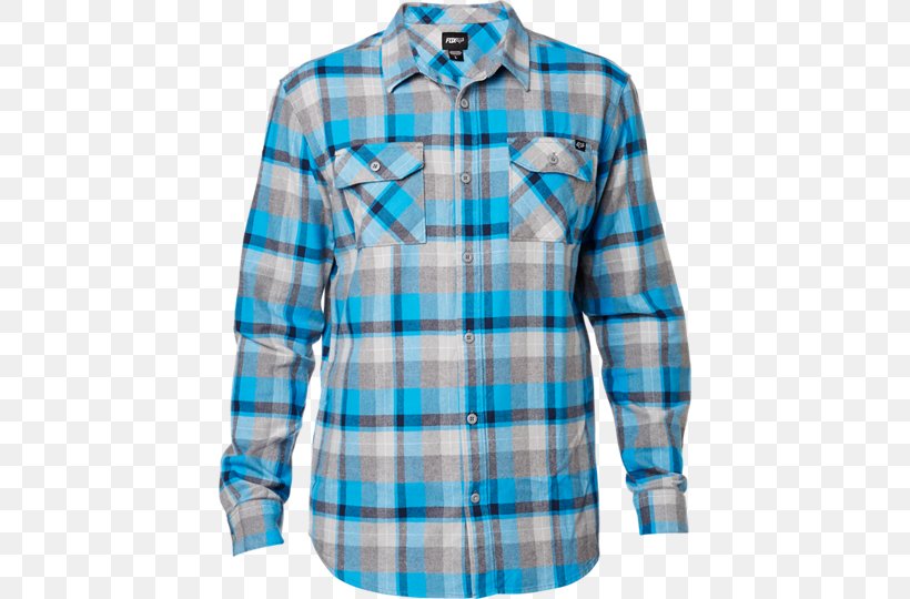 T-shirt Fox Racing Jacket Flannel, PNG, 540x540px, Tshirt, Blue, Button, Clothing, Dress Shirt Download Free