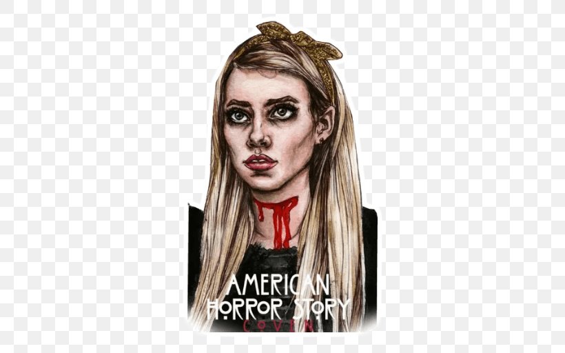 American Horror Story: Murder House Hypodermic Sally Kit Walker Violet Harmon, PNG, 512x512px, American Horror Story, American Horror Story Asylum, American Horror Story Coven, American Horror Story Murder House, Brown Hair Download Free