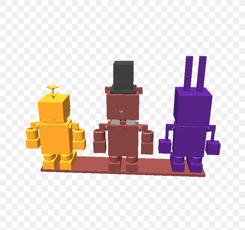 Five Nights At Freddy's 2 Toy Blocksworld, PNG, 768x768px, Toy, Blocksworld, Fnaf World Download Free