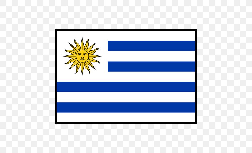 Flag Of Uruguay Uruguay National Under-20 Football Team National Flag, PNG, 500x500px, Uruguay, Area, Ensign, Flag, Flag Of Algeria Download Free