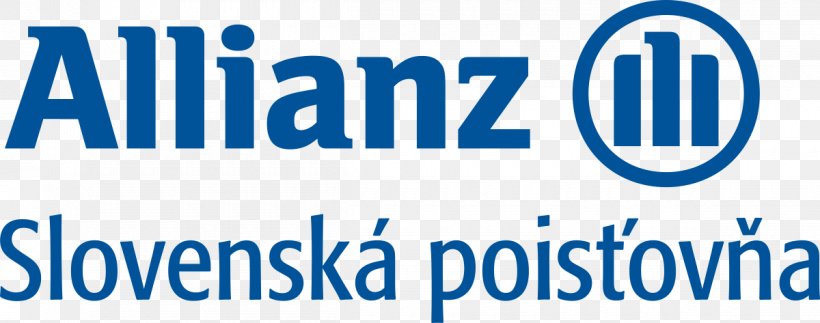 Logo Slovakia Allianz, PNG, 1200x473px, Logo, Area, Assurer, Banner, Blue Download Free