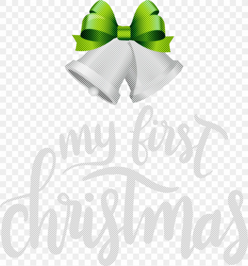 My First Christmas, PNG, 2789x2999px, My First Christmas, Cartoon, Drawing, Green, Leaf Download Free