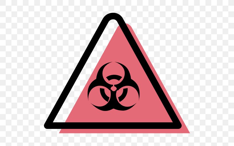 Biological Hazard Hazard Symbol Sign, PNG, 512x512px, Biological Hazard, Area, Biology, Contamination, Hazard Download Free