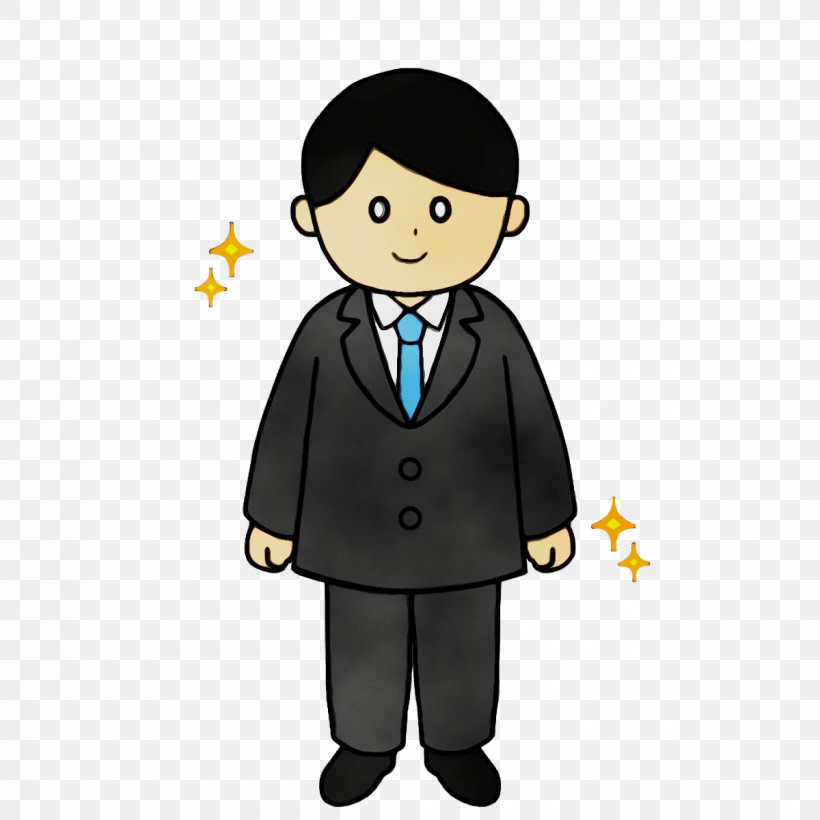 Cartoon Character Human Tuxedo M. Behavior, PNG, 1200x1200px, Watercolor, Behavior, Cartoon, Character, Character Created By Download Free