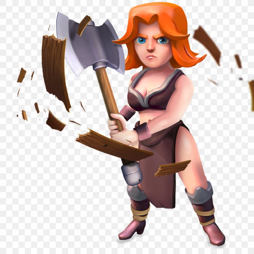 Clash Of Clans Clash Royale Valkyrie Brawl Stars Goblin, PNG, 1920x1920px, Clash Of Clans, Action Figure, Brawl Stars, Clash Royale, Fictional Character Download Free
