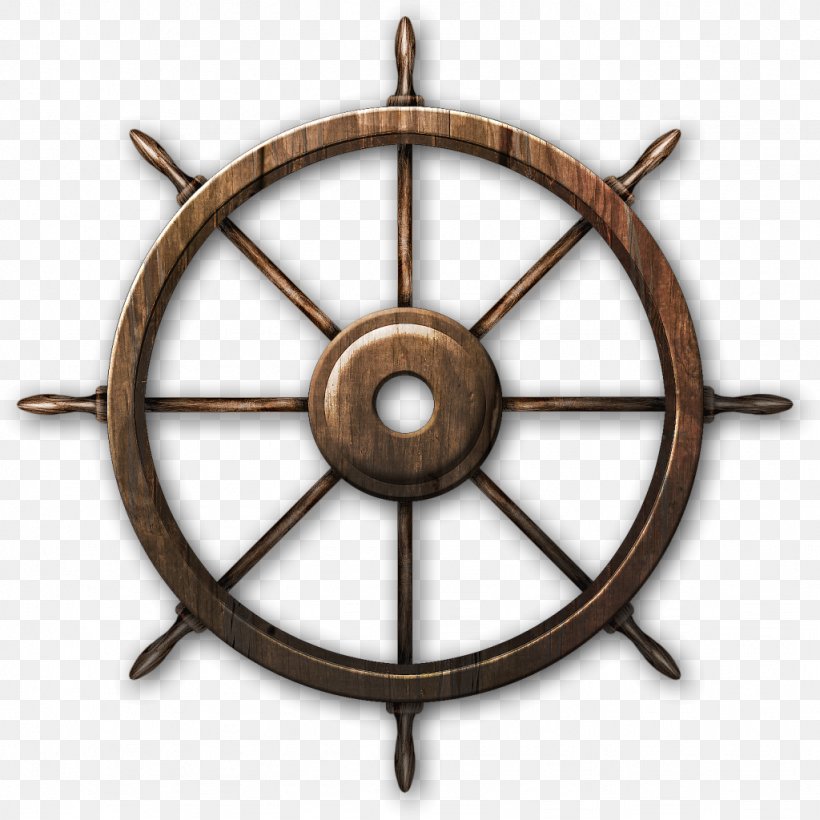 Ship's Wheel Steering Wheel Boat, PNG, 1024x1024px, Ship S Wheel, Anchor, Boat, Maritime Transport, Metal Download Free