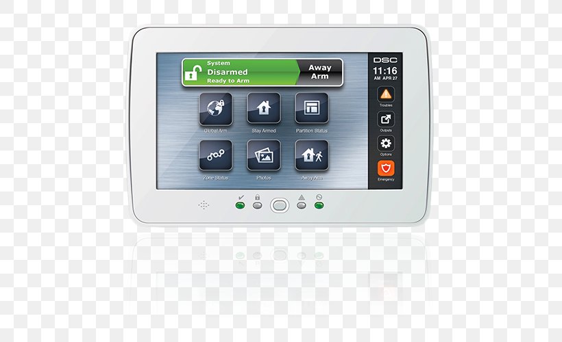 Security Alarms & Systems Keypad Touchscreen Alarm Device, PNG, 700x500px, Security Alarms Systems, Alarm Device, Control Panel, Display Device, Electronic Device Download Free
