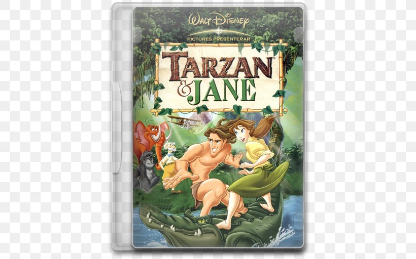 Tarzan Jane Porter Terk Film Streaming Media, PNG, 512x512px, Tarzan, Fauna, Film, Jane Porter, Jeff Bennett Download Free