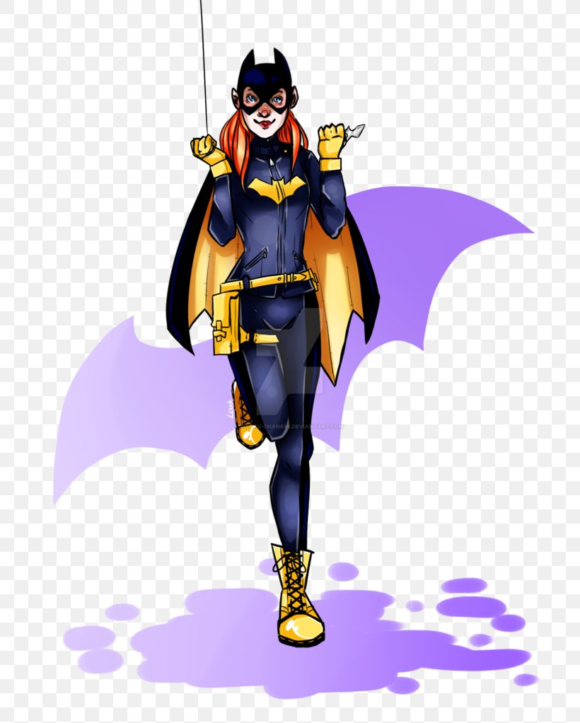 Batgirl Otaku Art Furry Fandom, PNG, 781x1022px, Watercolor, Cartoon, Flower, Frame, Heart Download Free