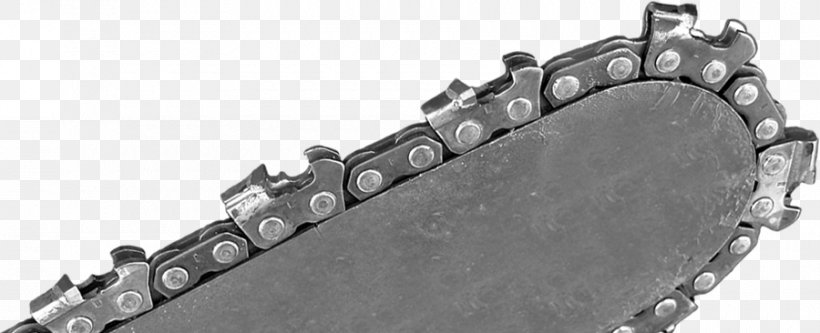 Chainsaw Saw Chain Tungsten Carbide, PNG, 900x366px, Chainsaw, Black And White, Blade, Carbide, Chain Download Free
