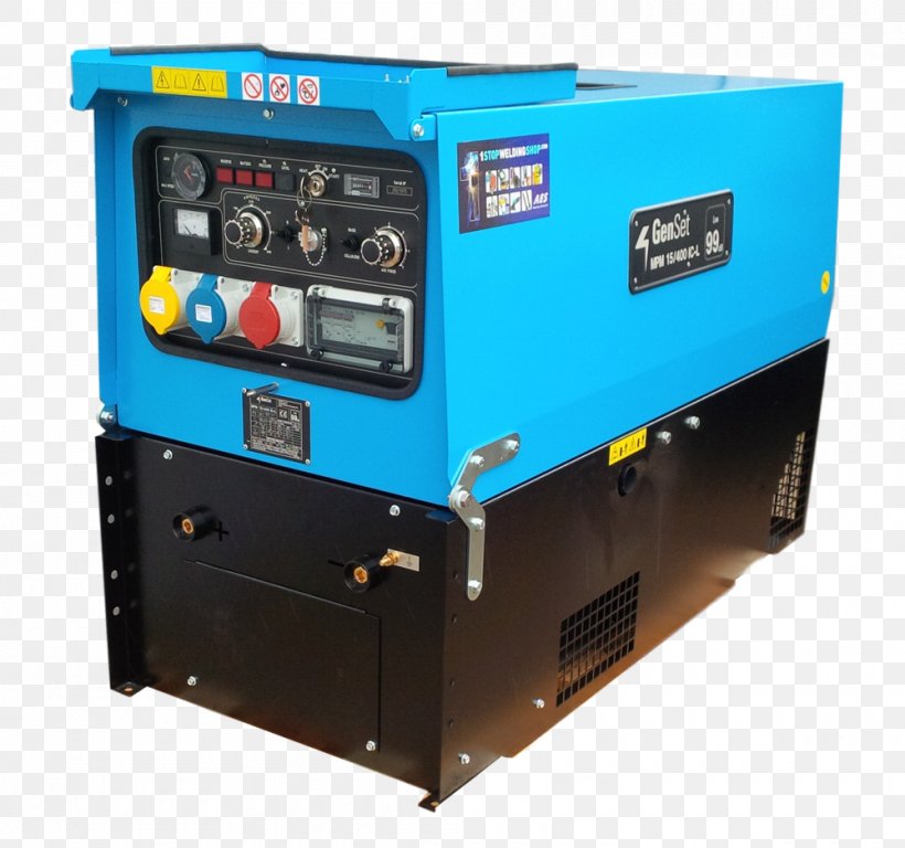 Electric Generator Gas Tungsten Arc Welding Machine Diesel Generator, PNG, 1000x937px, Electric Generator, Ampere, Arc Welding, Consumables, Diesel Fuel Download Free
