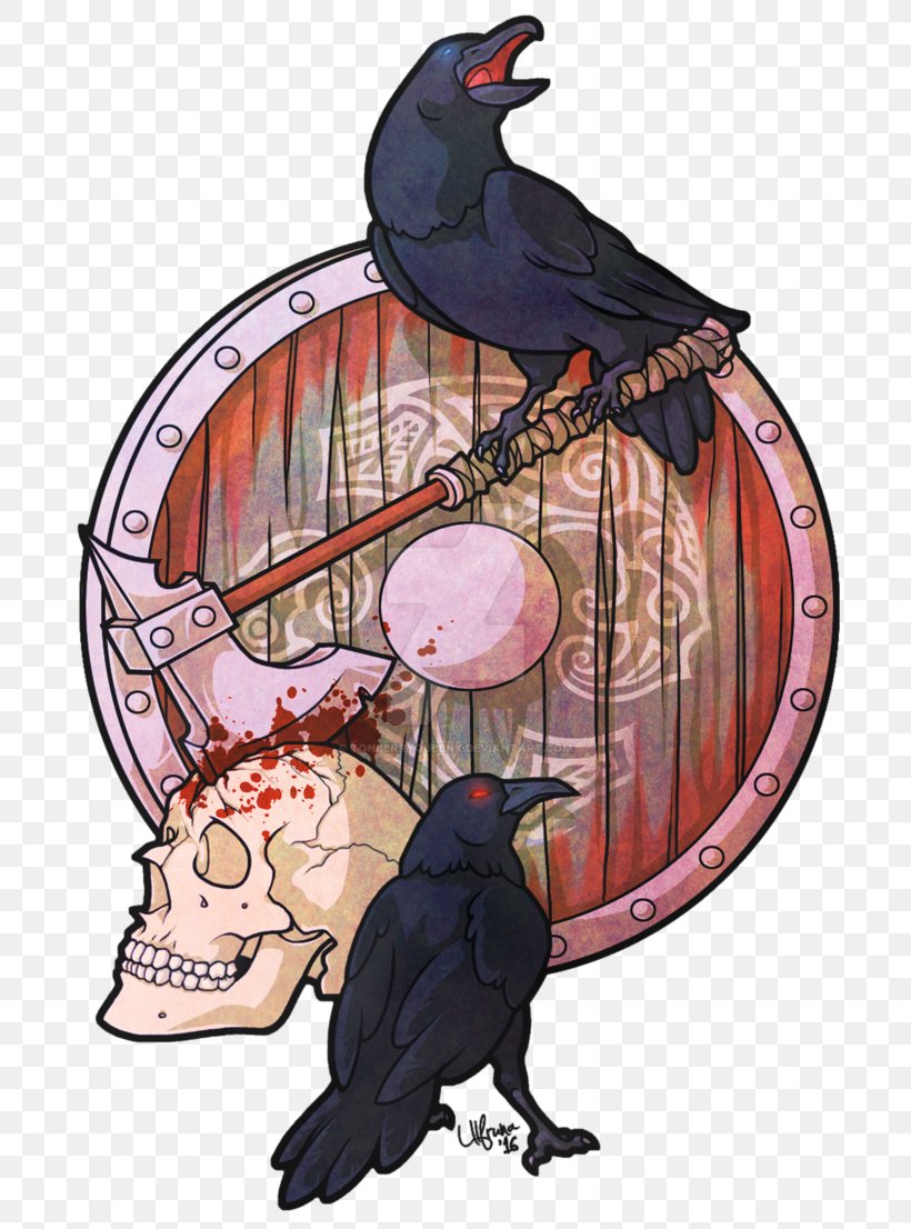 Huginn And Muninn Odin Art Common Raven, PNG, 722x1106px, Huginn And Muninn, Art, Artist, Beak, Bird Download Free