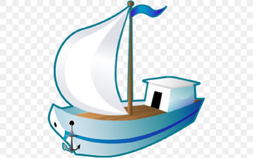 Sailboat Sailing Ship, PNG, 512x512px, Boat, Boating, Naval Architecture, Sail, Sailboat Download Free