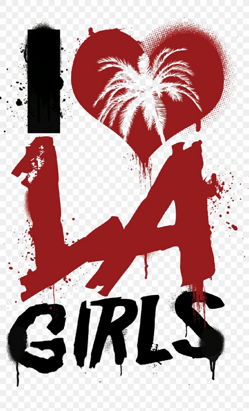 T-shirt Hoodie LA Girls I Love L.A., PNG, 972x1600px, Watercolor, Cartoon, Flower, Frame, Heart Download Free