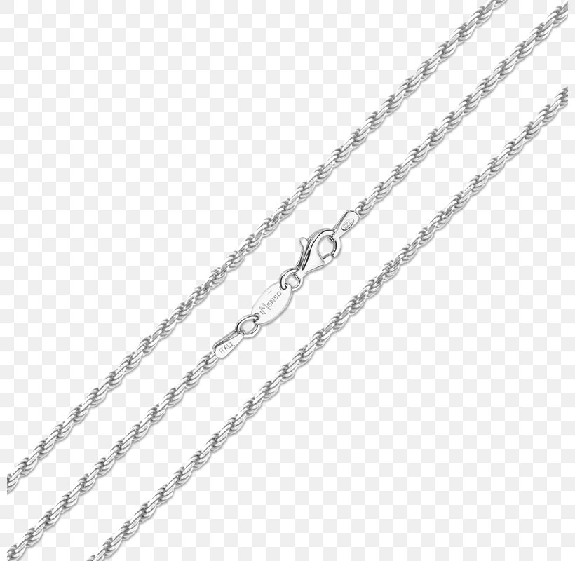 Rope Chain Necklace Jewellery Silver, PNG, 800x800px, Chain, Body Jewelry, Bracelet, Colored Gold, Gold Download Free