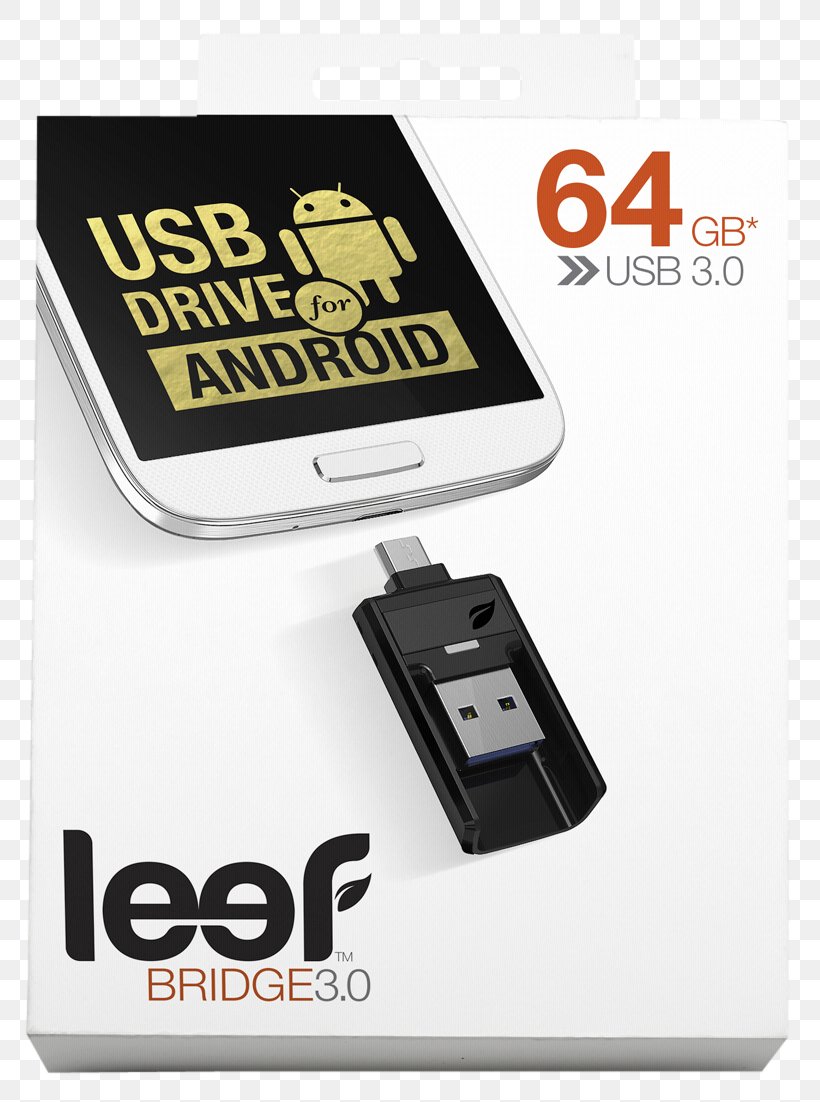 Flash Drives Leef Mobile USB 3.0 Micro-USB Leef Bridge-C 3.0 32Gb