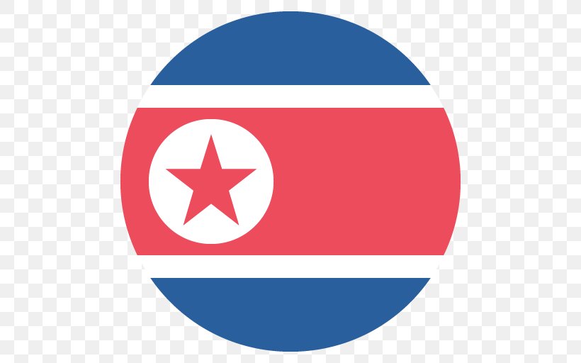 Flag Of North Korea Emoji Flag Of South Korea, PNG, 512x512px, North Korea, Area, Blue, Brand, Emoji Download Free