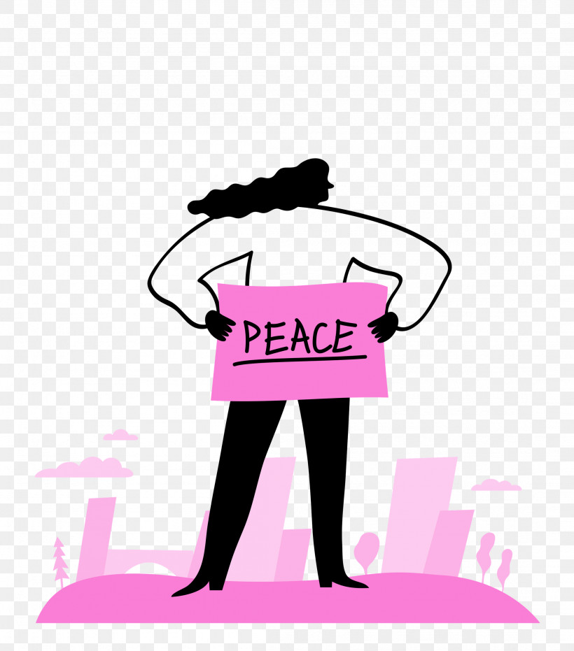 Peace Belief World Peace, PNG, 2201x2500px, Peace, Belief, Cartoon, Happiness, Line Download Free