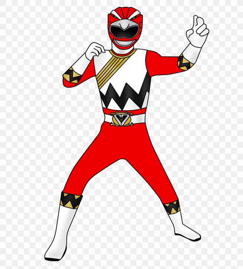 Red Ranger Billy Cranston Power Rangers Super Sentai Clip Art, PNG, 954x1059px, Red Ranger, Art, Baseball Equipment, Billy Cranston, Clothing Download Free