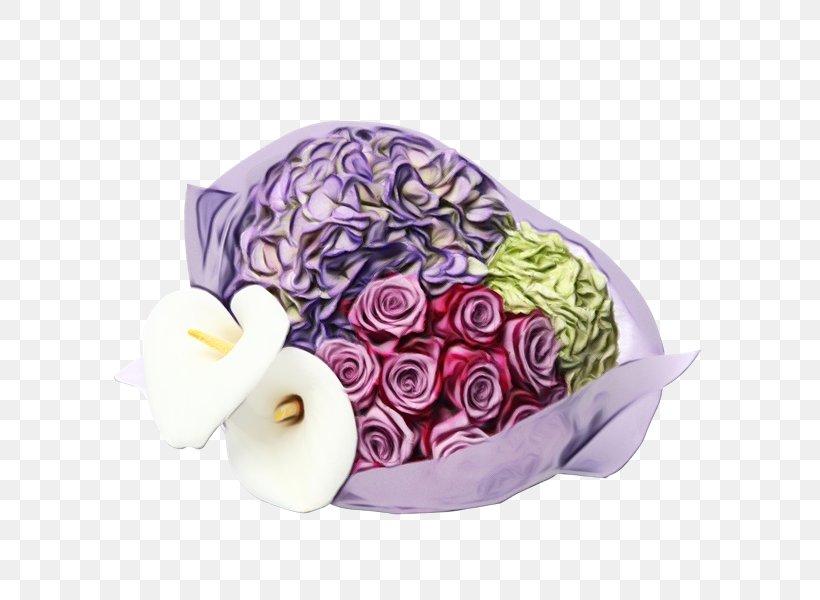 Rose, PNG, 600x600px, Watercolor, Bouquet, Cut Flowers, Flower, Lilac Download Free