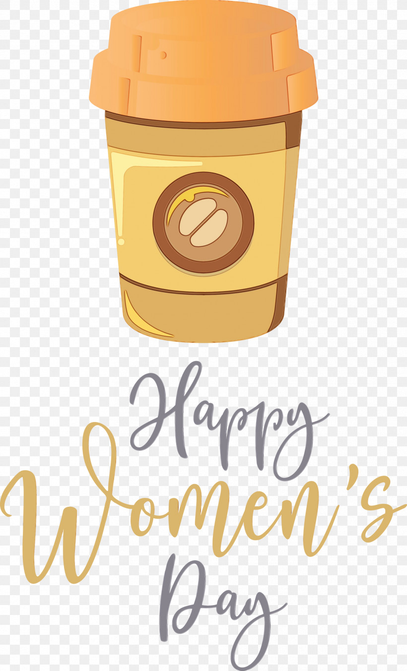 Yellow Meter Font, PNG, 1818x3000px, Happy Womens Day, Meter, Paint, Watercolor, Wet Ink Download Free