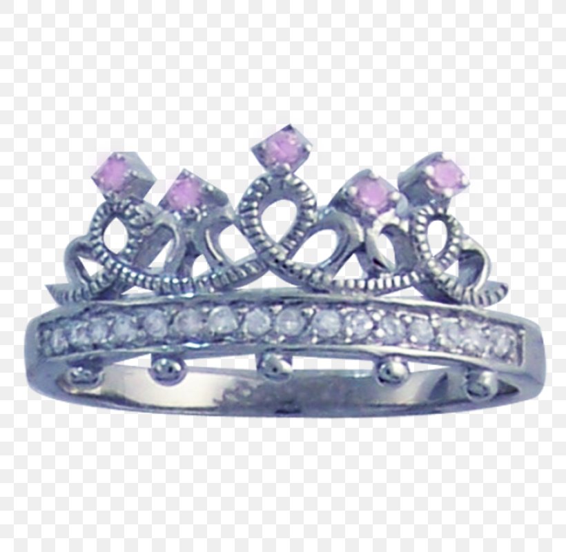 Amethyst Purity Ring Tiara Princess, PNG, 800x800px, Watercolor, Cartoon, Flower, Frame, Heart Download Free