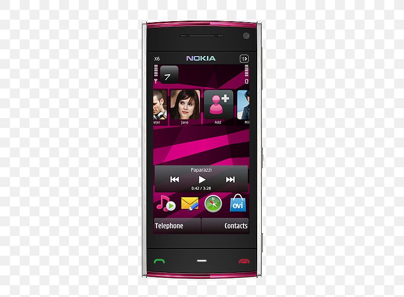 Nokia X3-00 Nokia N900 諾基亞 Nokia X6 16Gb, PNG, 604x604px, Nokia N900, Cellular Network, Communication Device, Electronic Device, Feature Phone Download Free