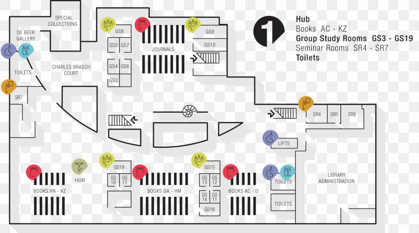 Robertson Library Floor Plan Map, PNG, 2800x1563px, Library, Apartment, Area, Brand, Diagram Download Free