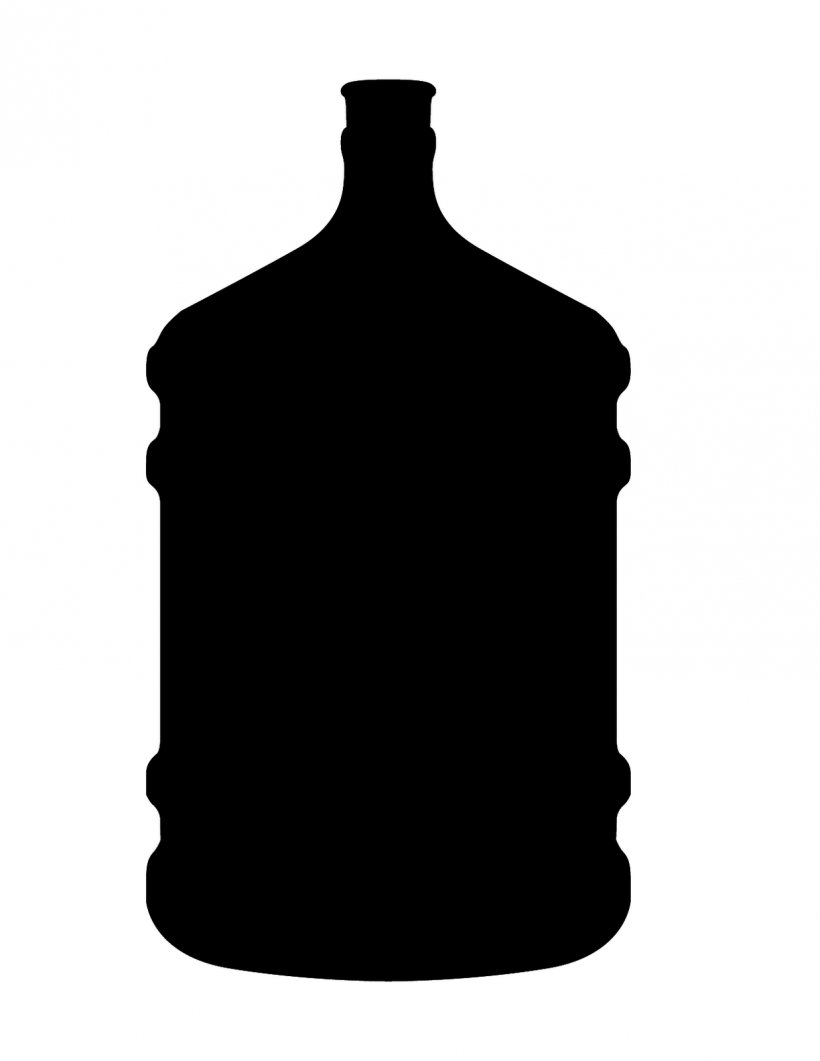 Water Bottle Silhouette Clip Art, PNG, 1236x1600px, Bottle, Art, Beer Bottle, Black, Black And White Download Free