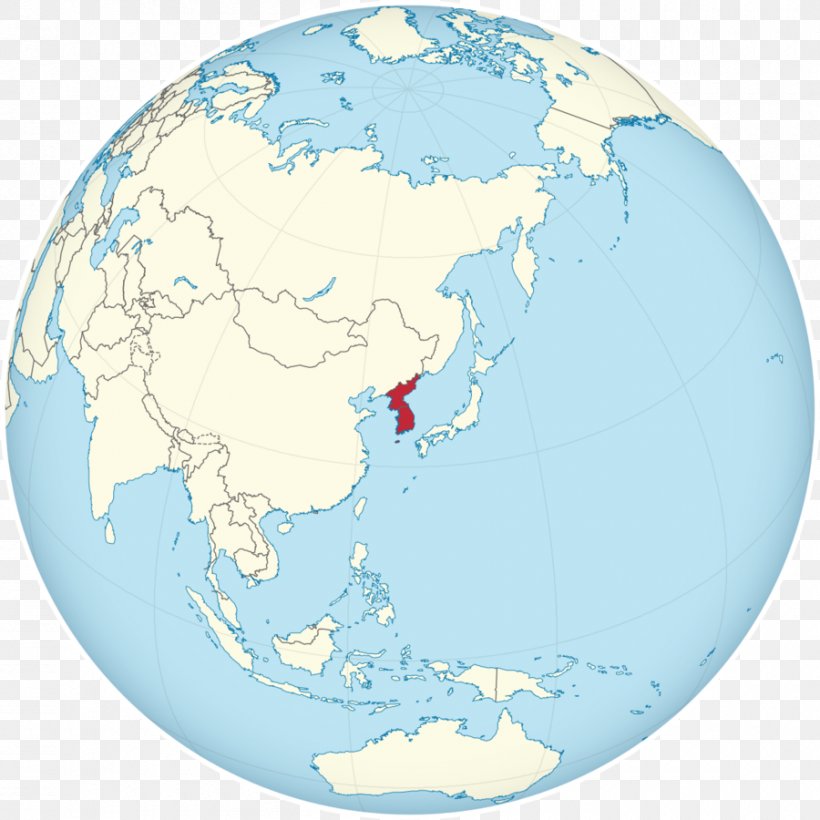 North Korea South Korea Japan Korea Strait Hwasong-10, PNG, 900x900px, North Korea, Earth, East, East Asia, Globe Download Free