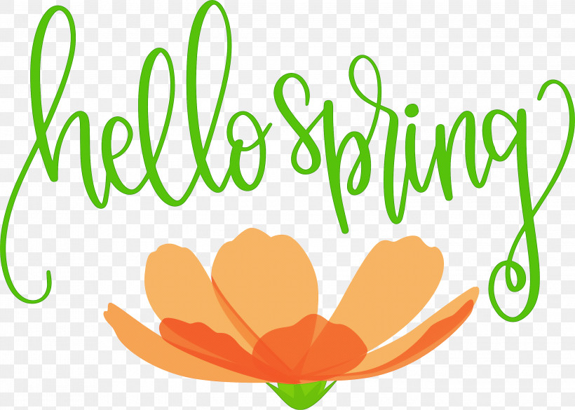 Hello Spring Spring, PNG, 3000x2142px, Hello Spring, Data, Floral Design, Leaf, Logo Download Free
