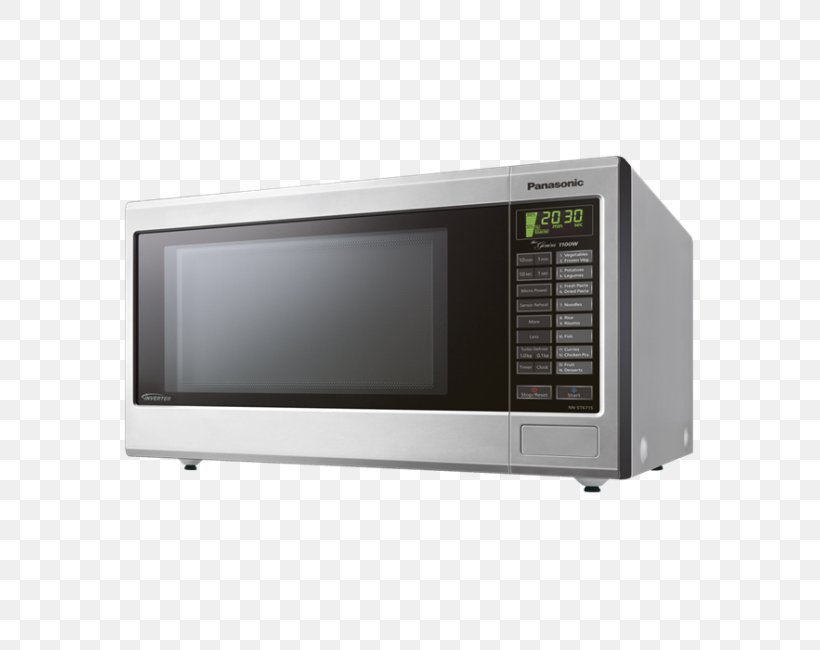 Microwave Ovens Panasonic NN-ST671 Convection Microwave, PNG, 650x650px, Microwave Ovens, Convection Microwave, Countertop, Home Appliance, Kitchen Download Free