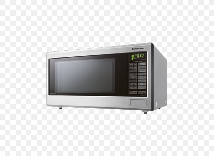 Microwave Ovens Panasonic NN-ST671 Stainless Steel Panasonic Genius NN-ST681, PNG, 600x600px, Microwave Ovens, Countertop, Home Appliance, Kitchen, Kitchen Appliance Download Free