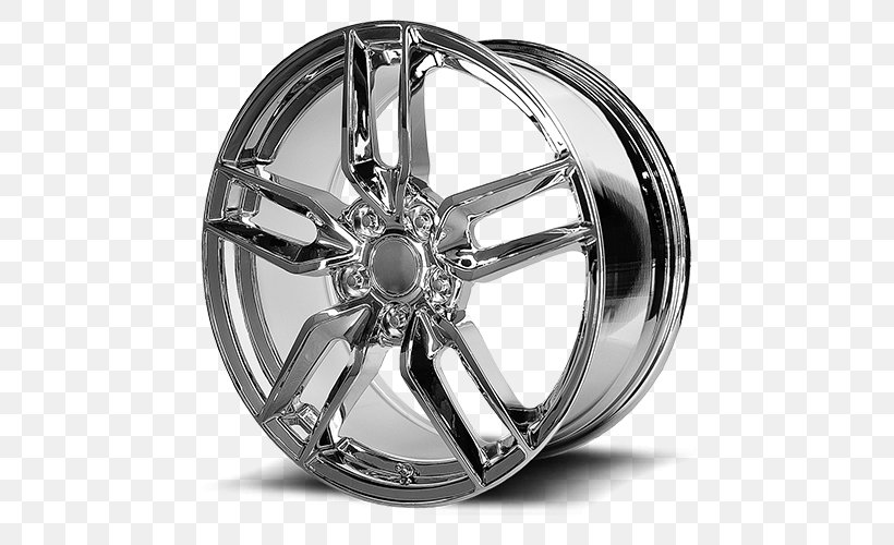 Alloy Wheel Car Rim Spoke, PNG, 500x500px, Alloy Wheel, Auto Part, Automotive Wheel System, Black And White, Car Download Free