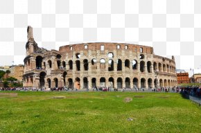 Rome, Italy Eight - Colosseum Palatine Hill Roman Forum Arch Of Constantine Temple Of Venus And Roma PNG