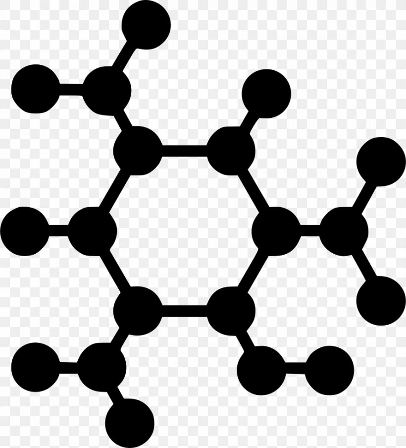 Molecule Graphene Chemistry, PNG, 888x980px, Molecule, Area, Atom, Black, Black And White Download Free