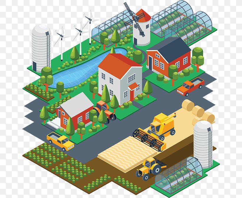 Isometric Projection Flat Design Field Drawing, PNG, 670x671px, Isometric Projection, Agriculture, Art, Building, Drawing Download Free