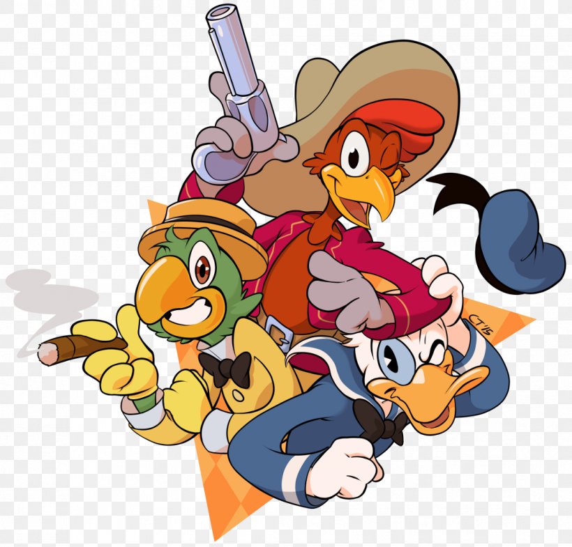 Panchito Pistoles José Carioca Donald Duck Video Games Illustration, PNG, 1044x1000px, Panchito Pistoles, Art, Bird, Cartoon, Donald Duck Download Free