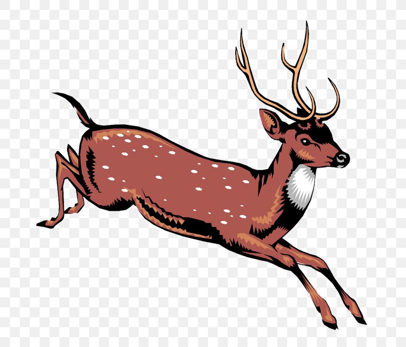 Reindeer Red Deer Clip Art, PNG, 700x700px, Deer, Animal Sauvage, Antler, Cartoon, Christmas Download Free