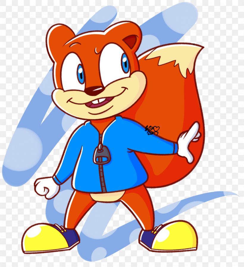 DeviantArt Conker's Bad Fur Day Conker The Squirrel Digital Art, PNG, 1024x1119px, Art, Area, Artist, Artwork, Banjo Download Free