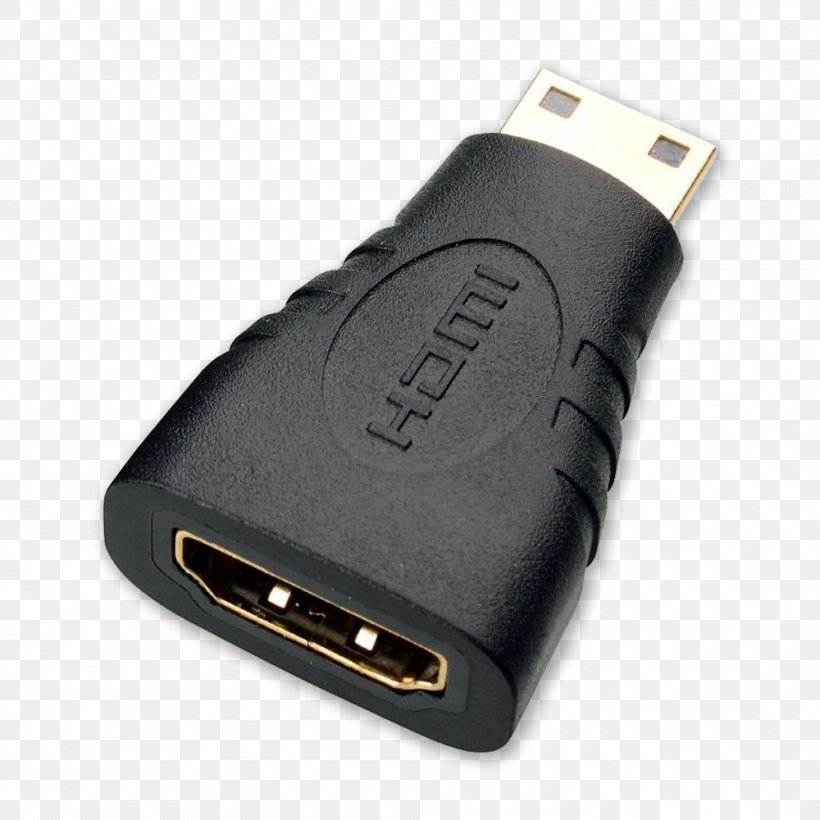 HDMI Adapter Electrical Cable, PNG, 1000x1000px, Hdmi, Adapter, Cable, Electrical Cable, Electronic Device Download Free