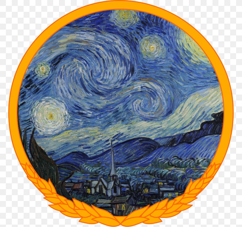 The Starry Night Starry Night Over The Rhône Painting Artist, PNG, 764x768px, Starry Night, Art, Artist, Earth, Electric Blue Download Free
