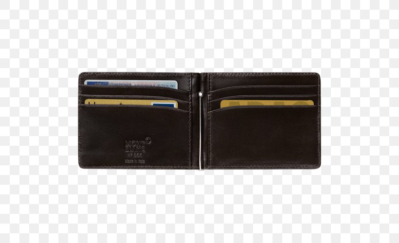 Wallet Leather Meisterstück Montblanc Money Clip, PNG, 500x500px, Wallet, Bag, Brand, Clothing Accessories, Coin Download Free