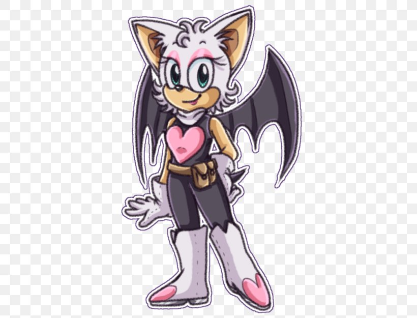 Cat Sonic The Hedgehog Amy Rose Rouge The Bat, PNG, 500x625px, Watercolor, Cartoon, Flower, Frame, Heart Download Free
